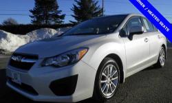 4D Sedan, AWD, 100% SAFETY INSPECTED, HEATED SEATS, NEW ENGINE OIL FILTER, ONE OWNER, and SERVICE RECORDS AVAILABLE. All the right ingredients! This 2012 Impreza is for Subaru nuts looking everywhere for that perfect car. When H20 starts showing up in the