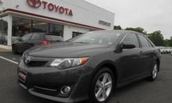 2012 TOYOTA CAMRY SE - 2.5L - EXTERIOR MAGNETIC GRAY - ALLOY WHEELS - SPOILER - FOG LIGHTS - CERTIFIED - EXCELLENT CONDITION
Our Location is: Interstate Toyota Scion - 411 Route 59, Monsey, NY, 10952
Disclaimer: All vehicles subject to prior sale. We