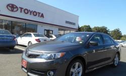 2012 TOYOTA CAMRY SE - EXTERIOR MAGNETIC GRAY - LEATHER SEATS - FRONT HEATED SEATS - SUNROOF - NAVIGATION - BACKUP CAMERA - SMART KEY - BLUETOOTH - CERTIFIED - PRICE TO SELL
Our Location is: Interstate Toyota Scion - 411 Route 59, Monsey, NY, 10952