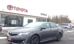 2012 TOYOTA CAMRY SE 2.5L - EXTERIOR COLOR MAGNETIC GRAY - 17 ALLOY WHEELS - DRIVER'S POWER SEAT - SUNROOF - FOG LAMPS - DISPLAY AUDIO WITH BLUETOOTH - REAR SPOILER - GREAT CONDITION - CERTIFIED - ONE OWNER - CLEAN CARFAX REPORT
Our Location is: