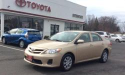 2012 TOYOTA COROLLA L - EXTERIOR SANDY BEACH METALLIC - POWER LOCKS AND WINDOWS - KEYLESS ENTRY - BLUETOOTH - VERY LOW MILES - GAS SAVER - ONE OWNER - CLEAN CARFAX REPORT - TOYOTA CERTIFIED - EXCELLENT CONDITION - PRICE TO SELL
Our Location is: Interstate