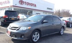 2012 TOYOTA COROLLA LE - EXTERIOR MAGNETIC GRAY - PREMIUM PACKAGE - 16 ALLOY WHEELS - FOG LAMPS - SUNROOF - BLUETOOTH - USB PORT - KEY LESS ENTRY - ONE OWNER VEHICLE - CLEAN CARFAX REPORT - TOYOTA CERTIFIED VEHICLE - EXCELLENT CONDITION
Our Location is: