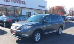 2012 TOYOTA HIGHLANDER SE - EXTERIOR MAGNETIC GRAY - LEATHER SEATS - SUNROOF - BACKUP CAMERA - FOLD FLAT 3RD ROW SEAT - POWER LIFT GATE - BLUETOOTH WIRELESS - ONE OWNER - SHOWROOM CONDITION - TOYOTA CERTIFIED
Our Location is: Interstate Toyota Scion - 411