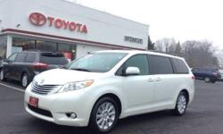 2012 TOYOTA SIENNA LIMITED AWD - 18 ALLOY WHEELS - DUAL SUNROOF - POWER LIFT GATE - DUAL POWER SLIDING SIDE DOORS - DUAL VIEW ENTERTAINMENT SYSTEM WITH TWO WIRELESS HEADPHONES - NAVIGATION SYSTEM WITH INTEGRATED BACK UP CAMERA - JBL SPEAKERS - 4-DISC CD