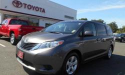 2012 TOYOTA SIENNA LE - EXTERIOR PREDAWN GRAY MICA - DRIVER'S POWER SEAT - DUAL POWER SLIDING SIDE DOORS - CERTIFIED - EXCELLENT CONDITION
Our Location is: Interstate Toyota Scion - 411 Route 59, Monsey, NY, 10952
Disclaimer: All vehicles subject to prior