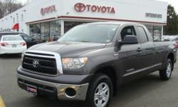 2012 TUNDRA GRADE-5.7 V8 AWD-GREY METALLIC, CHARCOAL INTERIOR, ALLOY WHEELS. CLEAN AND VERY SHARP IN AND OUT AND FRESHLY SERVICED. TOYOTA CERTIFIED WITH 2.9% FINANCING AVAILABLE UP TO 60 MONTHS. THIS VEHICLE COMES WITH ONE YEAR OF TOYOTA AUTO CARE