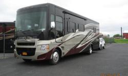 2013 Allegro 34TGA Open Road Motorhome (7015 miles)Ford V10, F53 24000lb Chassis. (3) Slides, 7.0 Onan Generator, Automatic Roof-Mounted Satellite TV Antenna, (2)15000 A/C's One W/ Heat Pump. Central Vacuum System, Power Drivers & Pass Seats, Drivers Door