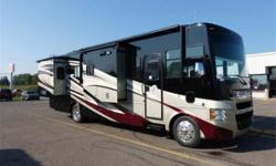 Class A motorhome in excellent condition. See the NADA Guide Price Report for list of options. Also has Panasonic Blu-ray Home Theater Sound System, 3 Panasonic LCD TV's, Tripp-Lite Inverter/Charger. Onan RV Generator Set. Convection Microwave.
