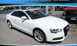 To learn more about the vehicle, please follow this link:
http://used-auto-4-sale.com/108681229.html
Climb inside the 2013 Audi A5! It just arrived on our lot this past week! The engine breathes better thanks to a turbocharger, improving both performance