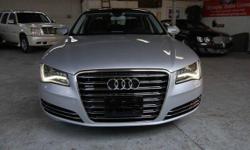 One Owner Audi A8 L 3.0T. Navigation System, Back-up Camera, Pakdistance control, Leather Heated Seats, Panoramic Sunroof, Rear Seat Package with adjustable and heated and cooled seats and much more. Under Limited Warranty.
Disclaimer: Prices exclude