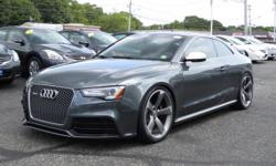 2013 AUDI RS 5 2DSD 2DR CPE
Our Location is: Nissan 112 - 730 route 112, Patchogue, NY, 11772
Disclaimer: All vehicles subject to prior sale. We reserve the right to make changes without notice, and are not responsible for errors or omissions. All prices