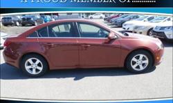 To learn more about the vehicle, please follow this link:
http://used-auto-4-sale.com/108680950.html
Come test drive this 2013 Chevrolet Cruze! It delivers plenty of power and excellent gas mileage! Turbocharger technology provides forced air induction,