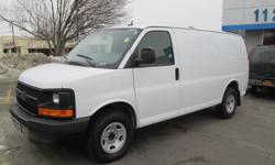 Comfort, style and efficiency all come together in the 2013 Chevrolet Express Cargo Van. This Express Cargo Van has traveled 10477 miles, and is ready for you to drive it for many more. We encourage you to experience this Express Cargo Van for yourself.