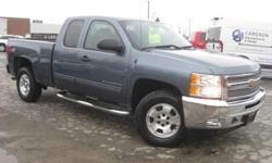 ***CLEAN VEHICLE HISTORY REPORT***, ***ONE OWNER***, and ***PRICE REDUCED***. Silverado 1500 LT, Vortec 5.3L V8 SFI VVT Flex Fuel, 6-Speed Automatic Electronic with Overdrive, 4WD, Blue, and Cloth. Chevrolet has outdone itself with this hard-working 2013