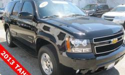 4WD. Talk about a deal! The SUV you've always wanted! New Rochelle Chevrolet is ABSOLUTELY COMMITTED TO YOU! Set down the mouse because this superb 2013 Chevrolet Tahoe is the one-owner SUV you've been thirsting for. Life is full of disappointments, but
