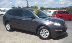 To learn more about the vehicle, please follow this link:
http://used-auto-4-sale.com/108762325.html
***CLEAN VEHICLE HISTORY REPORT***, ***ONE OWNER***, and ***PRICE REDUCED***. Traverse LS, 3.6L V6 SIDI, 6-Speed Automatic, and AWD. Come take a look at