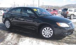 ***CLEAN VEHICLE HISTORY REPORT***, ***ONE OWNER***, and ***PRICE REDUCED***. 200 LX, Black, and Cloth. Yeah baby! You win! Set down the mouse because this 2013 Chrysler 200 is the car you've been trying to find. Some manufacturers cut corners to save
