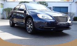 (631) 238-3287 ext.30
Check out this 2013 Chrysler 200 Touring. This 200 features the following options: Speed control, Analog clock, Traction control, 12V aux pwr outlet, Air conditioning w/auto temp control, Compact Spare Tire, (6) speakers, Instrument