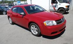 To learn more about the vehicle, please follow this link:
http://used-auto-4-sale.com/108680882.html
Climb inside the 2013 Dodge Avenger! Worthy equipment and features in an attainable package with perfect midsize proportions! This 4 door, 5 passenger