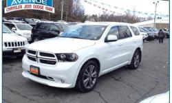 LOADED WITH ALL THE OPTIONS! NAVIGATION, SUNROOF, LEATHER, & MORE!! SUPER CLEAN, A MUST SEE!! DODGE CERTIFICATION INCLUDED, NO HIDDEN FEES!!! Check out this gently-used 2013 Dodge Durango we recently got in. CARFAX BuyBack Guarantee provides that extra