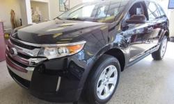 Be smooth and stealth! This 2013 Ford Edge will give you an edge on the open road! It has many features including a back up camera is spacious and has low miles. Comes in Tuxedo Black with sleek black leather seating. Price(s) include(s) all costs to be