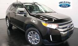 ***ALL WHEEL DRIVE***, ***CLEAN CAR FAX***, ***DAYTIME RUNNING LIGHTS***, ***LIMITED***, and ***ONE OWNER***. Come to Orleans Ford Mercury Inc! Are you interested in a truly fantastic SUV? Then take a look at this great-looking 2013 Ford Edge. This