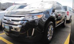 Ford Certified, 2013' Ford Edge Limited, 4D Sport Utility, Ingot Silver Metallic, Charcoal Black w/Leather-Trimmed Heated Bucket Seats, 3.5L V6 Ti-VCT, 6-Speed Automatic with Select-Shift, 18"" Chrome Clad Wheels, All Wheel Drive, Electronic Stability