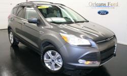 *** #1 MOONROOF***, ***2.0L ECOBOOST***, ***CLEAN CAR FAX***, ***DAYTIME RUNNING LIGHTS***, and ***ONE OWNER***. Come to Orleans Ford Mercury Inc! Come take a look at the deal we have on this good-looking 2013 Ford Escape. Enjoy the safety and great