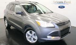 ***ACCIDENT FREE CARFAX***, ***CARFAX ONE OWNER***, ***DUAL ZONE AUTO AC***, ***MY FORD TOUCH***, and ***RE-ACQUIRED VEHICLE***. SUV buying made easy! Orleans Ford Mercury Inc is excited to offer this terrific-looking 2013 Ford Escape. Enjoy the safety