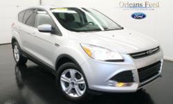 ***BEST PRICE HERE***, ***CLEAN CAR FAX***, ***DAYTIME RUNNING LIGHTS***, ***ONE OWNER***, ***SE 4X4***, and ***WE FINANCE***. In a class by itself! Do you want it all, especially wonderful fuel economy? Well, with this wonderful 2013 Ford Escape, you are