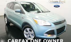 ***CARFAX ONE OWNER***, ***ECOBOOST***, ***GAS SAVER***, ***LOW MILES***, ***RE-ACQUIRED VEHICLE***, and ***WARRANTY***. Your lucky day! Move quickly! If you've been hunting for just the right 2013 Ford Escape, well stop your search right here. This is