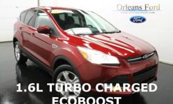 ***ECOBOOST***, ***CLEAN ONE OWNER CARFAX***, ***SIRIUS RADIO***, ***SYNC***, and ***LOW MILES***. Turbocharged! AWD! Orleans Ford Mercury Inc is pleased to offer this terrific 2013 Ford Escape. Motor Trend reports that the Escape has style, function, and