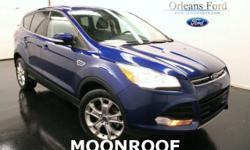 ***#1 MOONROOF***, ***CARFAX ONE OWNER***, ***ECOBOOST***, ***HEATED LEATHER***, and ***MY FORD TOUCH***. AWD! Turbocharged! Are you still driving around that old thing? Come on down today and get into this superb-looking 2013 Ford Escape! Why take the