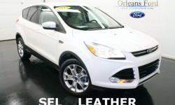 ***CLEAN CAR FAX***, ***ECOBOOST***, ***HEATED LEATHER***, ***ONE OWNER***, ***SEL***, and ***WARRANTY***. Don't let the miles fool you! Turbo! How enticing is the fuel economy of this stunning-looking 2013 Ford Escape? This great Ford Escape would look