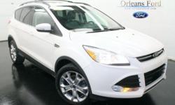 ***#1 MOONROOF***, ***CLEAN CAR FAX***, ***ECOBOOST***, ***MY FORD TOUCH***, ***ONE OWNER***, and ***TRAILER TOW***. All Wheel Drive! Turbo! Orleans Ford Mercury Inc is delighted to offer this outstanding-looking 2013 Ford Escape. A great gas saver with a