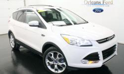 ***#1 MOONROOF***, ***CLEAN CAR FAX***, ***LEATHER***, ***NAVIGATION***, ***ONE OWNER***, ***TITANIUM TECHNOLOGY PKG***, and ***TITANIUM***. Looking for an amazing value on a wonderful 2013 Ford Escape? Well, this is IT! This great Ford is one of the most