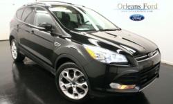 ***#1 NAVIGATION***, ***CLEAN CAR FAX***, ***MOONROOF***, ***ONE OWNER***, ***TITANIUM TECHNOLOGY PKG***, and ***TITANIUM***. Turbocharged! Be the talk of the town when you roll down the street in this fuel-efficient 2013 Ford Escape. This Escape gives