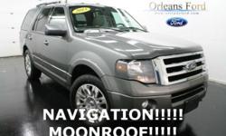 ***HEADREST DVD ENTERTAINMENT***, ***NAVIGATION***, ***MOONROOF***, ***LIMITED***, ***HEATED COOLED SEATS***, and ***2ND ROW BUCKETS***. There are used SUVs, and then there are SUVs like this well-taken care of 2013 Ford Expedition. This luxury vehicle