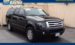 To learn more about the vehicle, please follow this link:
http://used-auto-4-sale.com/108336042.html
Ford Certified! 2013 Ford Expedition EL Limited in Tuxedo Black Metallic, Bluetooth for Phone and Audio Streaming, Rearview Camera, Navigation, Power