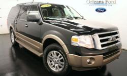 ***3RD ROW POWERFOLD SEATS***, ***CLEAN CAR FAX***, ***CLIMATE CONTROLLED SEATS***, ***HEAVY DUTY TRAILER TOW***, ***LEATHER***, and ***ONE OWNER***. If you've been hunting for the perfect 2013 Ford Expedition EL, well stop your search right here. This