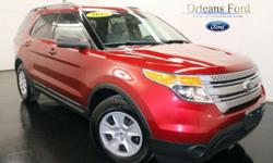 ***#1 TRAILER TOW PKG***, ***ACCIDENT FREE CARFAX***, ***CARFAX ONE OWNER***, ***PRICED TO SELL***, ***RE-ACQUIRED VEHICLE***, and ***SATELLITE RADIO***. Come take a look at the deal we have on this fantastic-looking 2013 Ford Explorer. It will take you