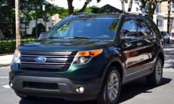2013 Ford Explorer - 7 Pass - Cruise Control - Like New - Very Clean - Only 68K Miles!!
2013 Ford Explorer 4dr SUV (3.5L 6cyl) with Deep Impact Dark Green Metallic Exterior,Black Interior. Loaded with 3.5L V6 Engine, 7-Passenger Seating, Third Row