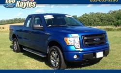 To learn more about the vehicle, please follow this link:
http://used-auto-4-sale.com/108401726.html
Ford Certified! A One Owner 2013 Ford F-150 STX 4 Wheel Drive Supercab in Blue Flame Metallic. Bluetooth for Phone and Audio Streaming, Trailer Towing