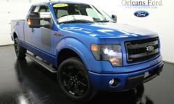 ***#1 NAVIGATION***, ***CLEAN CAR FAX***, ***FX4 APPEARANCE PACKAGE***, ***HEATED COOLED LEATHER SEATS***, ***MAX TRAILER TOW***, ***ONE OWNER***, and ***REMOTE START***. If you demand the best things in life, this great 2013 Ford F-150 is the