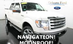 ***NAVIGATION***, ***MOONROOF***, ***LARIAT***, ***CHROME PACKAGE***, ***20"" CHROME WHEELS***, ***REARVIEW CAMERA***, ***ECOBOOST***, and ***REAQUIRED VEHICLE....CALL FOR DETAILS***. This 2013 F-150 is for Ford fans looking the world over for that
