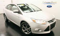 ***CLEAN CAR FAX***, ***FINANCE***, ***FOG LAMPS***, ***LEATHER***, ***ONE OWNER***, ***SE APPEARANCE PKG***, ***SPOILER***, and ***WARRANTY***. Imagine yourself behind the wheel of this good-looking 2013 Ford Focus. With a precision-tuned 2.0L I4 DGI