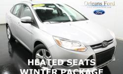 ***HEATED SEATS***, ***AUTOMATIC***, ***HEATED MIRRORS***, ***LOW LOW MILES***, ***WINTER PACKAGE***, ***CLEAN ONE OWNER CARFAX***, and ***WE FINANCE***. Who could say no to a simply great car like this fantastic-looking 2013 Ford Focus? This terrific
