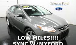 ***LOW MILES***, ***SYNC W/ MY FORD TOUCH***, ***REMOTE KEYLESS ENTRY***, ***FINANCE HERE***, ***WE TRADE***, and ***FUEL SAVER***. Flex Fuel! Previous owner purchased it brand new! Want to save some money? Get the NEW look for the used price on this one