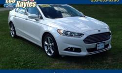 To learn more about the vehicle, please follow this link:
http://used-auto-4-sale.com/108681879.html
Ford Certified! 2013 Ford Fusion SE in White Platinum Tri-Coat Metallic, Bluetooth for Phone and Audio Streaming, Rearview Camera, Navigation, Power