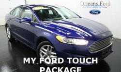 ***MY FORD TOUCH PKG***, ***CARFAX ONE OWNER***, ***CLEAN CARFAX***, ***REAR VIEW CAMERA***, ***SYNC***, and ***REMOTE KEYLESS***. In fine shape. Imagine yourself behind the wheel of this fantastic-looking 2013 Ford Fusion. Named Motor Trend Car of the